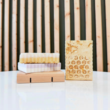 Load image into Gallery viewer, bestsellers bundle | oatmeal & honey, golden hour & lavender bliss soaps