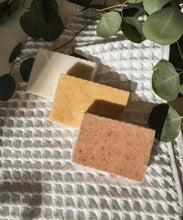Load image into Gallery viewer, unscented bundle | pure, oatmeal & honey & barely there soaps