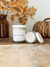 Load image into Gallery viewer, toasted marshmallow sugar scrub | marshmallow root, vanilla & vetiver