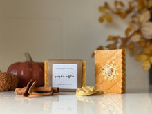 Load image into Gallery viewer, pumpkin waffles soap | vanilla, pumpkin seed, citrus & spice