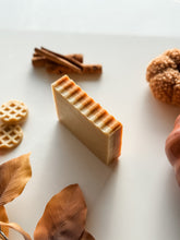 Load image into Gallery viewer, pumpkin waffles soap | vanilla, pumpkin seed, citrus & spice