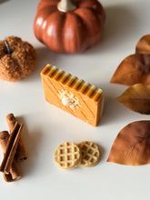 Load image into Gallery viewer, pumpkin waffles soap | vanilla, pumpkin seed, citrus & spice