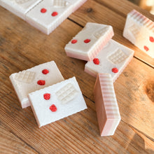 Load image into Gallery viewer, raspberry truffle soap | february soap of the month