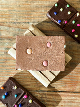 Load image into Gallery viewer, galaxy brownie soap | cocoa butter, benzoin & vanilla