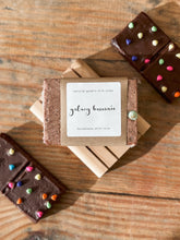 Load image into Gallery viewer, galaxy brownie soap | cocoa butter, benzoin & vanilla