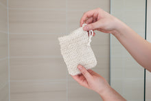 Load image into Gallery viewer, agave woven soap saver bag | exfoliating eco-friendly loofah alternative