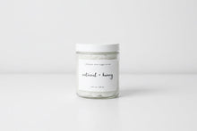 Load image into Gallery viewer, oatmeal & honey sugar scrub | colloidal oats, honey & vanilla