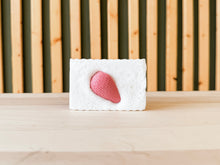 Load image into Gallery viewer, strawberries & cream soap | strawberry seed, grapefruit, ylang ylang & vanilla
