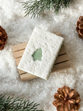 Load image into Gallery viewer, winter wonderland soap | peppermint & warm spice | the winter collection