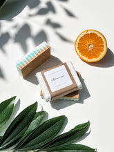 Load image into Gallery viewer, citrine sea soap | coastal citrus & cedar