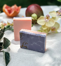 Load image into Gallery viewer, butterfly skies soap | tropical fruit & vanilla
