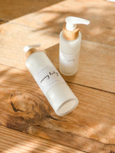 Load image into Gallery viewer, snowy lodge hydrating body lotion | amber, vanilla & cedar | the winter collection