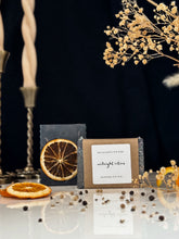 Load image into Gallery viewer, midnight citrus soap | tangerine, patchouli + black pepper
