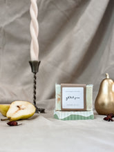 Load image into Gallery viewer, gilded pear soap | bergamot, cardamom & neroli