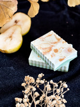 Load image into Gallery viewer, gilded pear soap | bergamot, cardamom & neroli