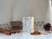 Load image into Gallery viewer, pumpkin spice soap | pumpkin seed, cinnamon, cardamom, nutmeg & clove