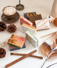 Load image into Gallery viewer, deluxe fall collection box | full size soap sampler set