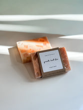Load image into Gallery viewer, peach iced tea soap | august soap of the month