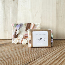 Load image into Gallery viewer, everything soap | confetti scrap bar | vanilla