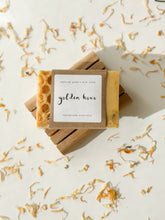 Load image into Gallery viewer, golden hour soap | sweet orange, turmeric & honey