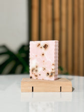 Load image into Gallery viewer, vanilla rose soap | rose clay & vanilla