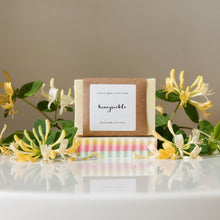 Load image into Gallery viewer, honeysuckle soap | blue lotus, honey & vanilla