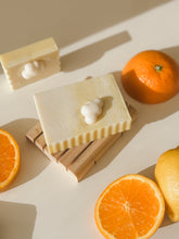 Load image into Gallery viewer, here comes the sun soap | lemon & sweet orange