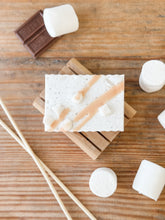 Load image into Gallery viewer, toasted marshmallow soap | marshmallow root, vanilla & vetiver