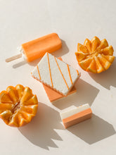 Load image into Gallery viewer, orange creamsicle soap | the summer collection