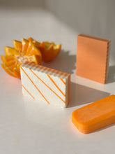 Load image into Gallery viewer, orange creamsicle soap | the summer collection