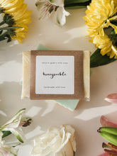 Load image into Gallery viewer, honeysuckle soap | blue lotus, honey & vanilla