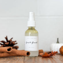 Load image into Gallery viewer, fireside flannel room + linen spray | jasmine, cedar, grapefruit & chamomile