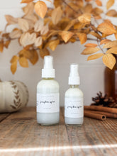 Load image into Gallery viewer, pumpkin spice room + linen spray | pumpkin seed, cinnamon & warm spice