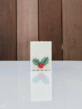 Load image into Gallery viewer, deck the halls soap | fresh evergreen & cinnamon | the winter collection