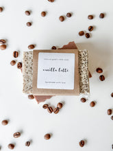 Load image into Gallery viewer, vanilla latte soap | coffee scrub bar