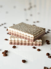 Load image into Gallery viewer, vanilla latte soap | coffee scrub bar