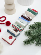 Load image into Gallery viewer, sample winter collection box | mini holiday soap sampler set
