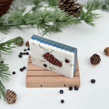 Load image into Gallery viewer, alpine air soap | pine, black spruce & birch | the winter collection