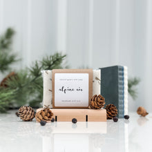 Load image into Gallery viewer, alpine air soap | pine, black spruce & birch | the winter collection