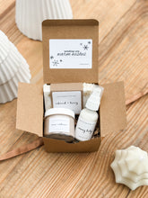 Load image into Gallery viewer, warm wishes gift set | soap, scrub & lotion trio