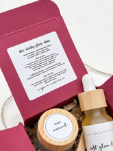 Load image into Gallery viewer, daily glow duo | soft glow drops & rose renewal mask gift set