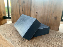 Load image into Gallery viewer, pine + coal soap | activated charcoal & pine