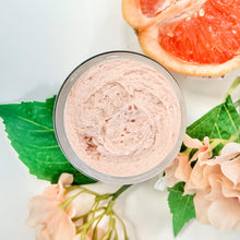 Load image into Gallery viewer, citrus sunrise sugar scrub | grapefruit & jasmine