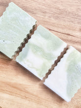 Load image into Gallery viewer, sage + beige soap | clary sage & sandalwood