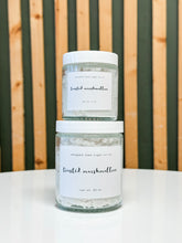 Load image into Gallery viewer, toasted marshmallow sugar scrub | vanilla + vetiver
