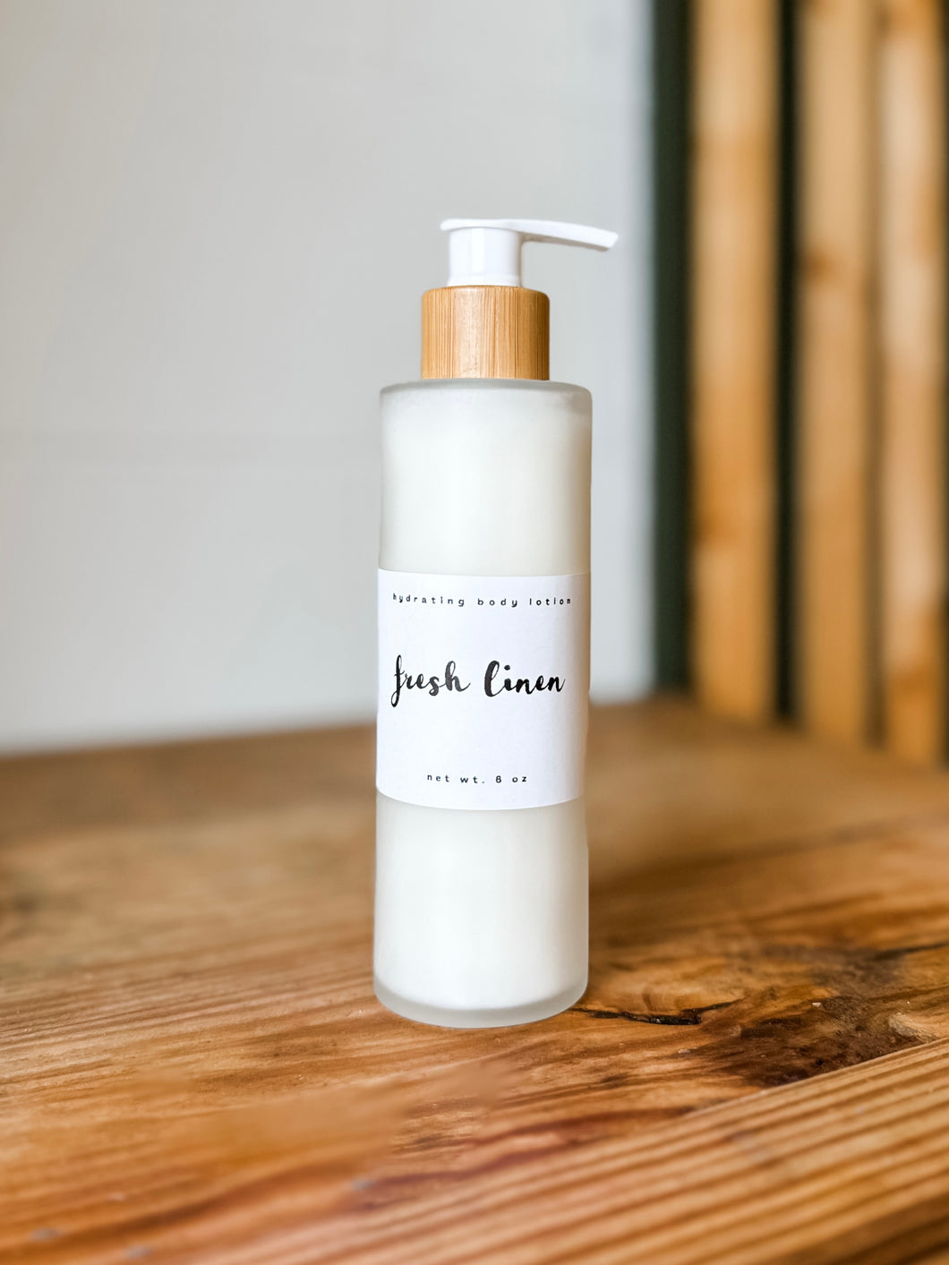 fresh linen hydrating body lotion | lavender, eucalyptus, sandalwood & jasmine