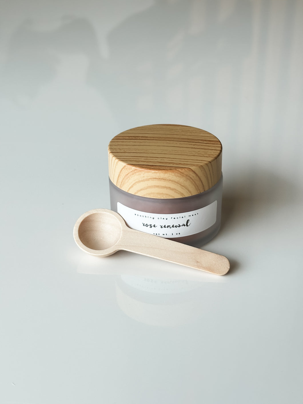 rose renewal mask | soothing clay facial mask