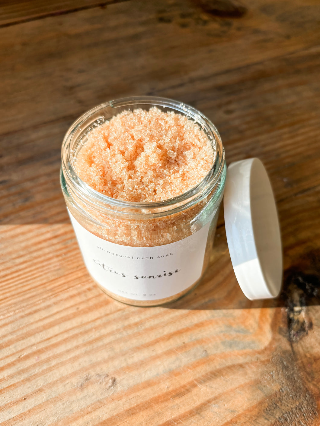 citrus sunrise bath soak | grapefruit & jasmine