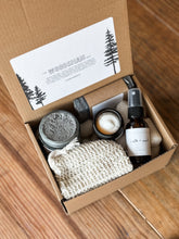 Load image into Gallery viewer, the woodsman box | self care gift bundle
