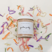 Load image into Gallery viewer, garden party bath soak | jasmine, chamomile, neroli, vanilla &amp; rose
